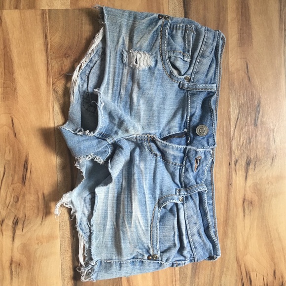 Distressed Rue21 Jean Shorts - Picture 2 of 6